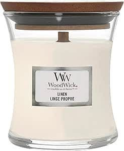 WoodWick — Bougie crépitante mèche bois (Yankee Candle)